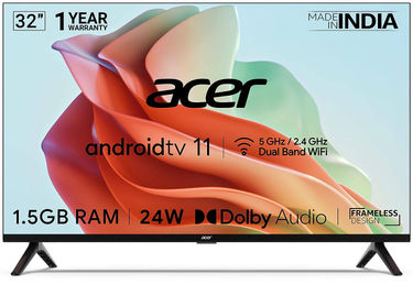 Acer I Series AR32AR2841HDFL 32 inch HD ready Smart LED TV