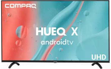 Compaq HUEQ X CQV55AX1UD 55 inch UHD Smart LED TV