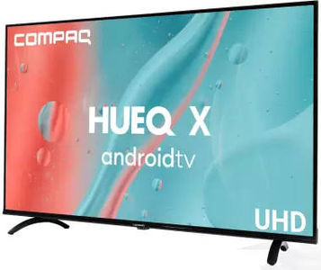 Compaq HUEQ X CQV55AX1UD 55 inch UHD Smart LED TV