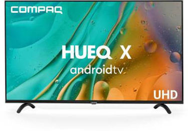 Compaq HUEQ X CQV65AX1UD 65 inch UHD Smart LED TV