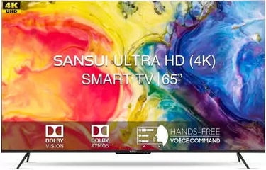 Sansui JSW65ASUHDFF 65 inch UHD Smart LED TV