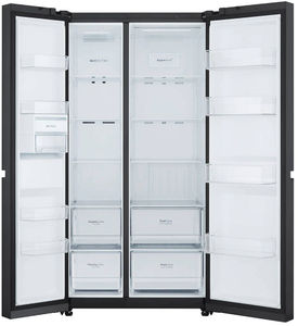 LG GC-B257UGLW 694 L Inverter Direct Cool Side By Side Door Refrigerator