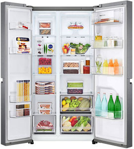 LG GC-B257KQDV 688 L 5 Star Inverter Frost Free Side By Side Door Refrigerator