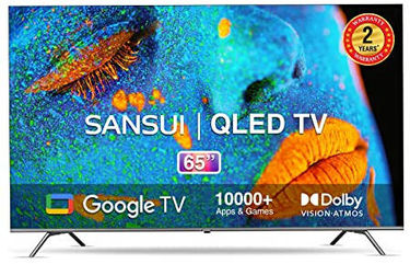 Sansui JSW65GSQLED 65 inch UHD Smart QLED TV