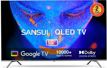 Sansui JSW55GSQLED 55 inch UHD Smart QLED TV