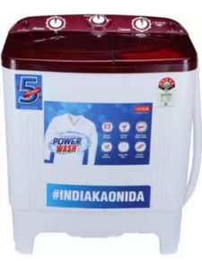 Onida 6.5 Kg Semi Automatic Top Load Washing Machine (S65TR)