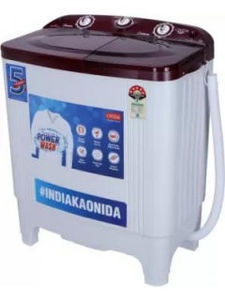 Onida 6.5 Kg Semi Automatic Top Load Washing Machine (S65TR)