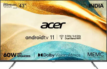 Acer H Series AR43AR2851UDPRO 43 inch UHD Smart LED TV