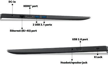 Acer Extensa EX215-54 (NX.EGJSI.00T) Laptop