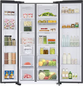Samsung RS76CG8113B1 653 L 3 Star Inverter Side By Side Door Refrigerator