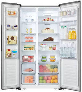 Hisense RS564N4SSNW 564 L Inverter Frost Free Side By Side Door Refrigerator