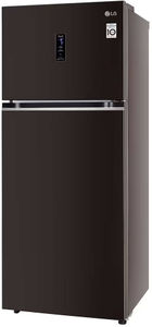 LG GL-T422VRSX 423 L 3 Star Inverter Frost Free Double Door Refrigerator