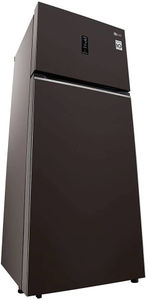 LG GL-T422VRSX 423 L 3 Star Inverter Frost Free Double Door Refrigerator