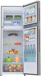 Haier HEF-252EGS-P 240 L 2 Star Frost Free Double Door Refrigerator