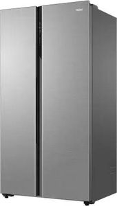Haier HES-690SS-P 630 L 3 Star Inverter Frost Free Side By Side Door Refrigerator