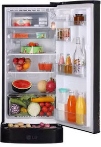 LG GL-D199OERY 185 L 4 Star Inverter Direct Cool Single Door Refrigerator