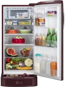 LG GL-D201ARRZ 190 L 5 Star Inverter Direct Cool Single Door Refrigerator