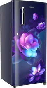 Whirlpool 205 WDE PRM 2S SAPPHIRE BLOOM-Z 184 L 2 Star Direct Cool Single Door Refrigerator