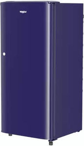 Whirlpool 205 WDE CLS 2S SAPPHIRE BLUE-Z 184 L 2 Star Direct Cool Single Door Refrigerator