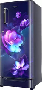 Whirlpool 205 WDE ROY 2S SAPPHIRE BLOOM-Z 184 L 2 Star Direct Cool Single Door Refrigerator