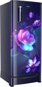 Whirlpool 205 WDE ROY 2S SAPPHIRE BLOOM-Z 184 L 2 Star Direct Cool Single Door Refrigerator