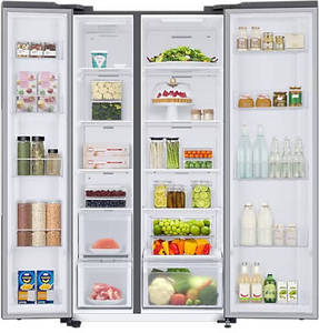 Samsung RS76CG80X0S9 653 L 2 Star Inverter Direct Cool Side By Side Door Refrigerator