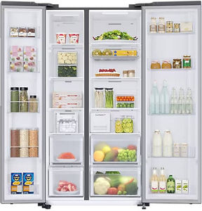 Samsung RS76CG8133SL 644 L 3 Star Inverter Direct Cool Side By Side Door Refrigerator