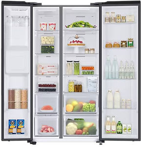 Samsung RS78CG8543B1 633 L 3 Star Inverter Direct Cool Side By Side Door Refrigerator