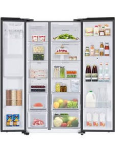 Samsung RS7HCG8543B1 615 L 3 Star Inverter Direct Cool Side By Side Door Refrigerator