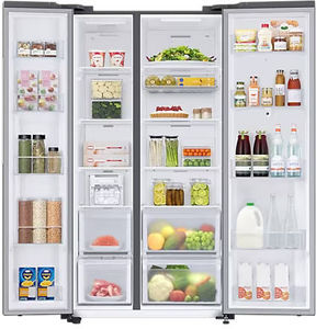 Samsung RS7FCG8113SL 635 L 3 Star Inverter Direct Cool Side By Side Door Refrigerator