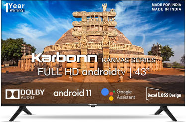 Karbonn Kanvas Series (KJS43ASFHD) 43 inch Full HD Smart LED TV