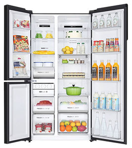 Haier HRT-683KG 628 L 3 Star Inverter Frost Free Side By Side Door Refrigerator