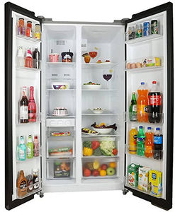 Lloyd GLSF590DGGT1GB 587 L 5 Star Inverter Frost Free Side By Side Door Refrigerator