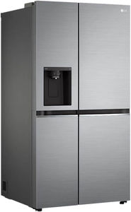 LG GL-L257CPZX 635 L 3 Star Inverter Side By Side Door Refrigerator