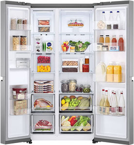 LG GL-B257EPZX 655 L 3 Star Inverter Frost Free Side By Side Door Refrigerator
