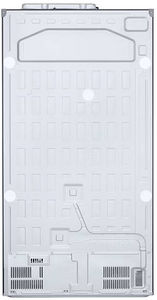 LG GL-B257DBMX 655 L 3 Star Inverter Frost Free Side By Side Door Refrigerator