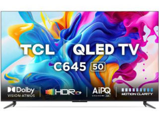 TCL 50C645 50 inch UHD Smart QLED TV