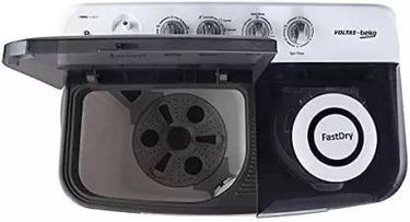 Voltas Beko 8 Kg Semi Automatic Top Load Washing Machine (WTT80DGRT)