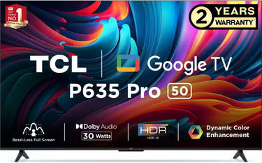 TCL 50P635 Pro 50 inch UHD Smart LED TV