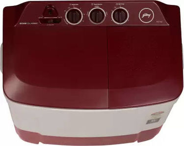 Godrej 8 Kg Semi Automatic Top Load Washing Machine (WSEDGE CLS 80 5.0 PN2 M WNRD)