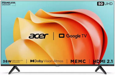 Acer I Series AR50GR2851UDFL 50 inch UHD Smart LED TV