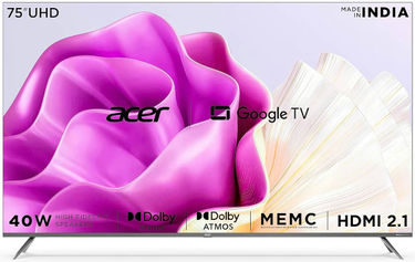 Acer I Series AR75GR2851UDFL 75 inch UHD Smart LED TV