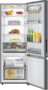 Haier HRB-3753BBS-P 325 L 3 Star Inverter Frost Free Bottom-Mount Freezer Refrigerator