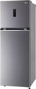 LG GL-T342TDSX 340 L 3 Star Inverter Frost Free Double Door Refrigerator
