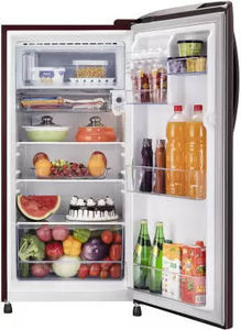 LG GL-B211HSEZ 204 L 5 Star Inverter Direct Cool Single Door Refrigerator