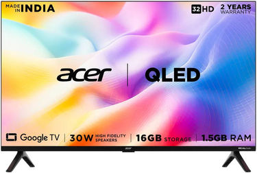 Acer V Series AR32GR2841VQD 32 inch HD ready Smart QLED TV