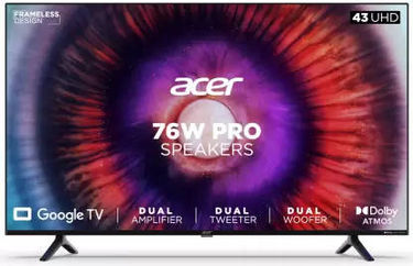 Acer H Pro Series AR43GR2851UDPRO 43 inch UHD Smart LED TV