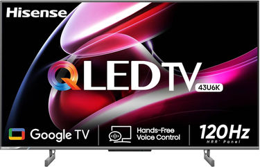 Hisense 43U6K 43 inch UHD Smart QLED TV