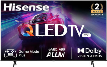 Hisense 50E7K 50 inch UHD Smart QLED TV