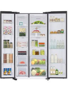 Samsung RS76CG8003B1 653 L 3 Star Inverter Frost Free Side By Side Door Refrigerator